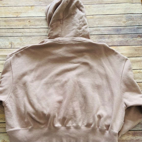 Nike Sportswear Womens Over-Oversized Pullover Hoodie Pink Center Swoosh Medium - Picture 7 of 10